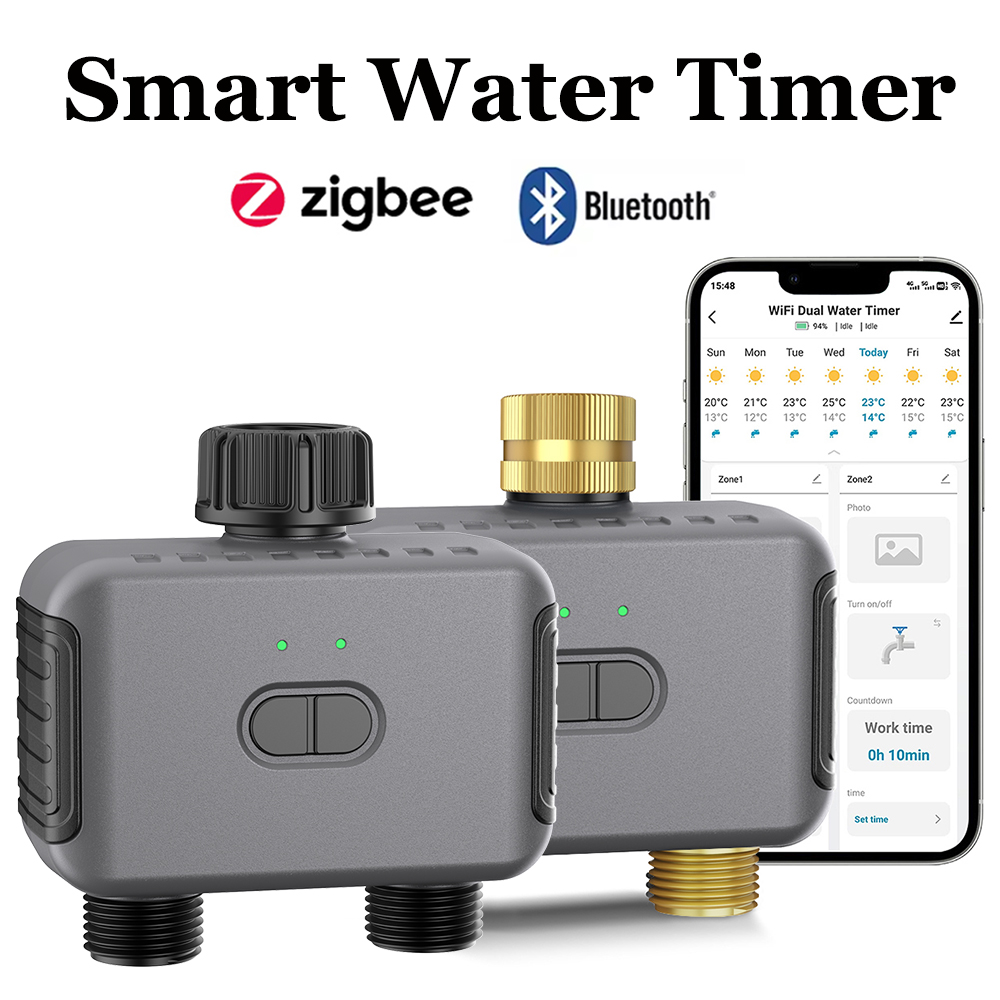 Tuya Smart Water Timer Zigbee/ - Smart Garden Water Timer 评论和价格
