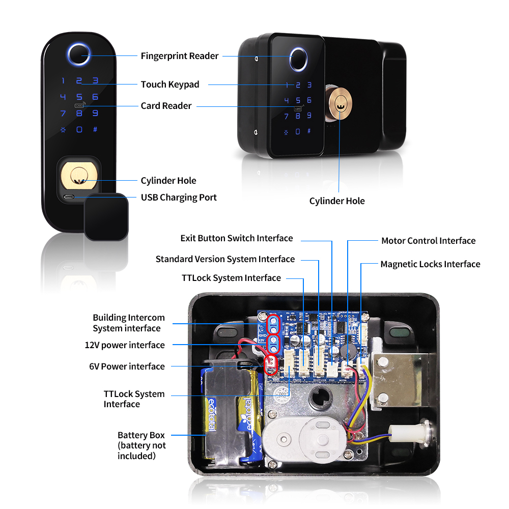 TTLOCK APP Outdoor Smart Lock  - Smart Garden Gate 评论和价格