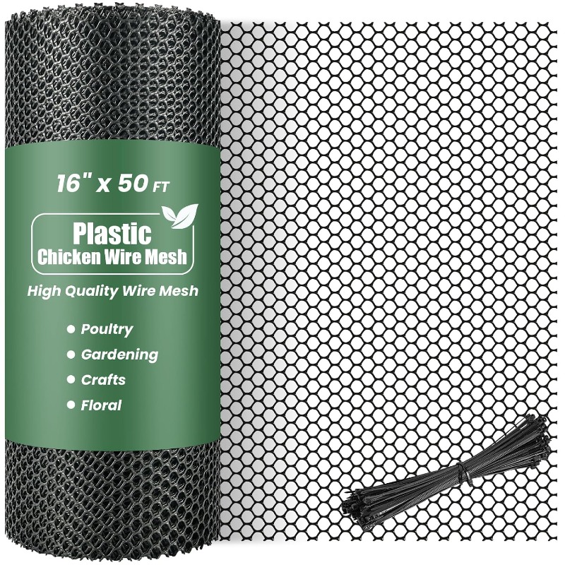 Plastic Wire Mesh Fence Roll - - Smart Garden Fence 评论和价格