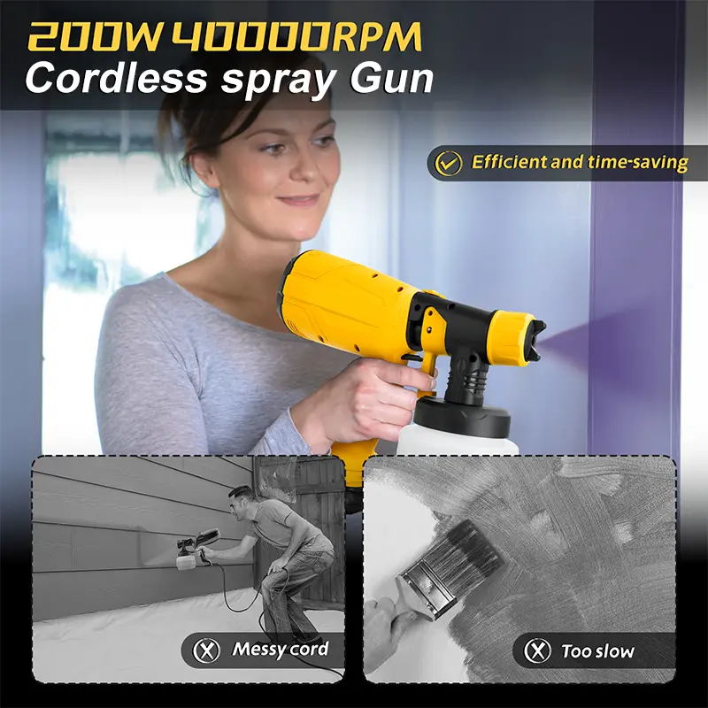 Cordless electric paint spraye - Smart Garden Fence 评论和价格