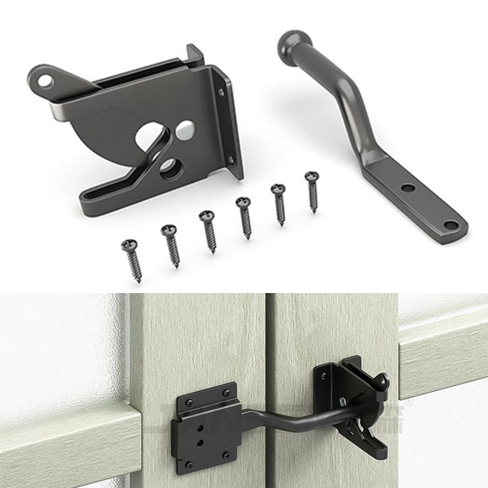 Self-Locking Gate Latch Post M - Smart Garden Gate 评论和价格