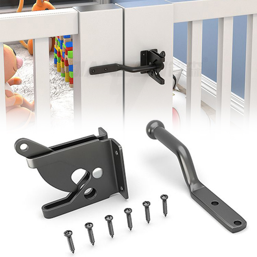 Self-Locking Gate Latch Post M - Smart Garden Gate 评论和价格
