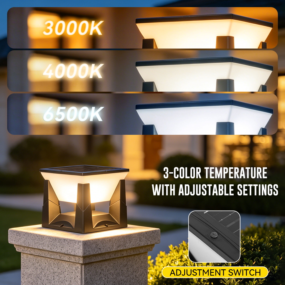IP65 LED Solar Post Light Outd - Smart Garden Fence 评论和价格