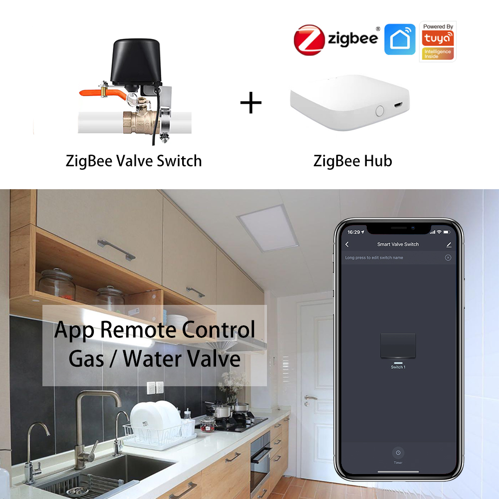ZigBee Water/Gas Valve Remote  - Smart Garden Gate 评论和价格