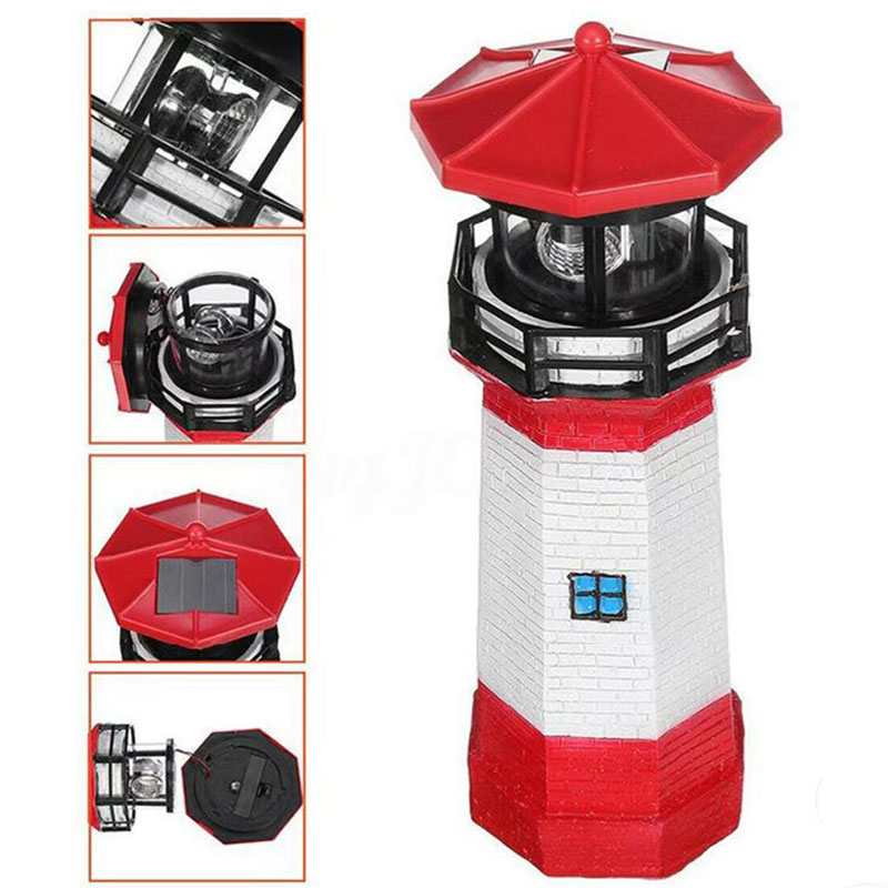 Lighthouse Shape Solar LED Lig - Smart Garden Fence 评论和价格