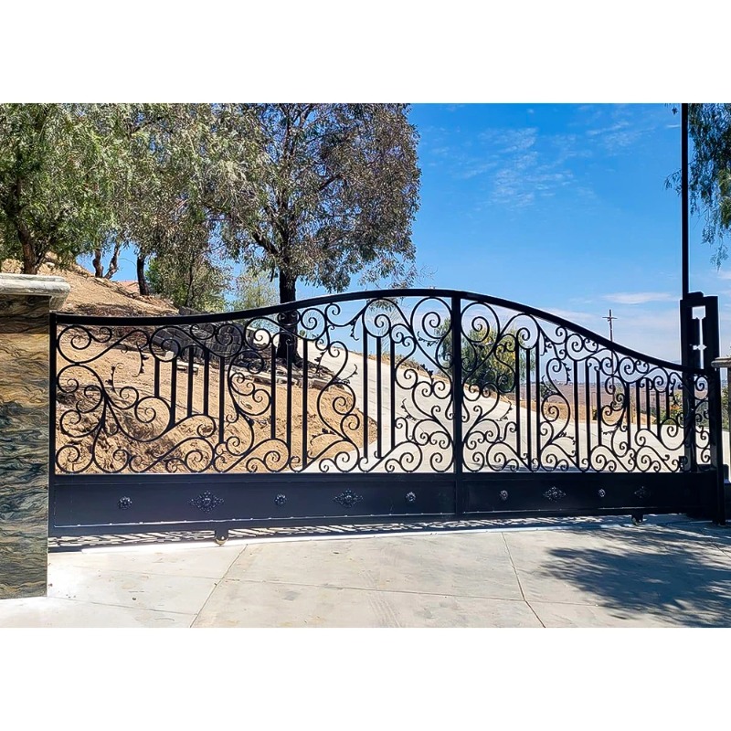 Luxury Electric Wrought Iron S - Smart Garden Gate 评论和价格