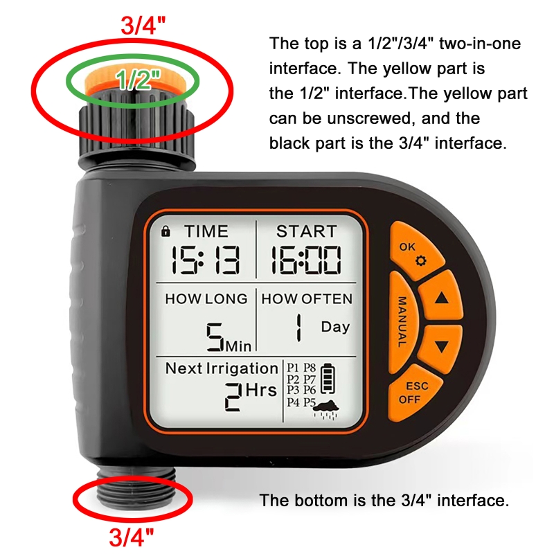 Intelligent Irrigation Timer A - Smart Garden Water Timer 评论和价格