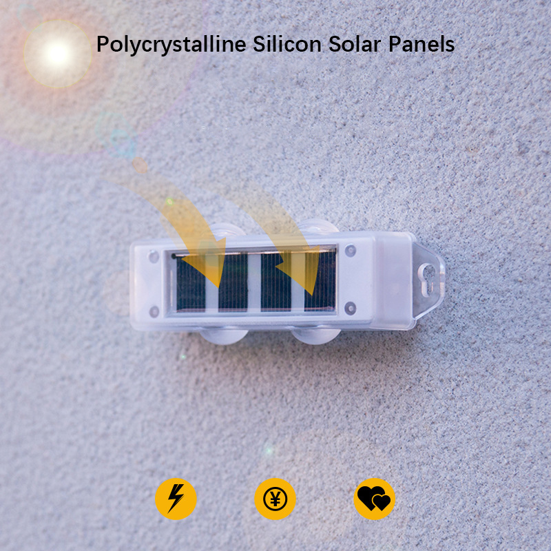 Pop 4Pcs Solar Wall Lights Wit - Smart Garden Fence 评论和价格